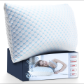 Ice Silk And Gel Infused Cooling Pillow