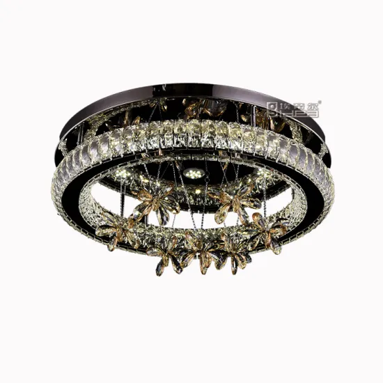 Wholesale Zhongshan K9 crystal LED ceiling light restaurant lighting
