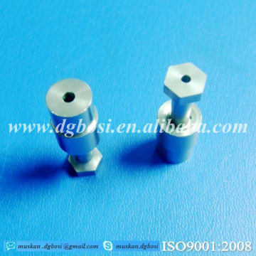 OEM Customized chrome plated steel cnc machining lathe part Bosi-H130702-1