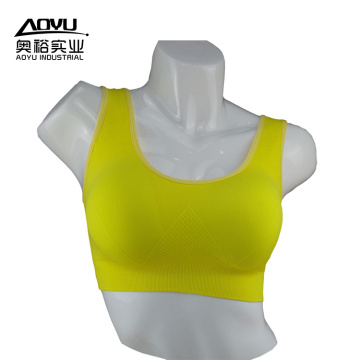 Shantou Fitness Wear Women Women Sports Bra Top