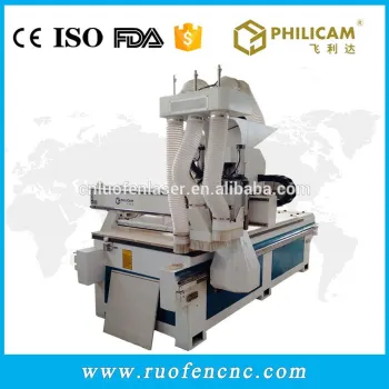 Philicam atc cnc router wood carving kitchen cabinet making machine