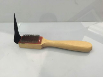 Dance Shoes Brush Wooden Hand Use On Dance Shoes Suede Outsole