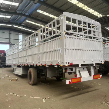 Enclosed Dropside Wall Semi Cargo Trailer Fence Semi Trailer" 

However, to make it more search-engine friendly and concise, you might consider:

"Enclosed Dropside Semi Trailer with Fence