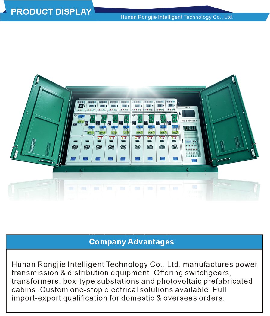 10kV Primary Secondary Integrated Ring Main Unit with Full Circuit Breakers for Smart Distribution