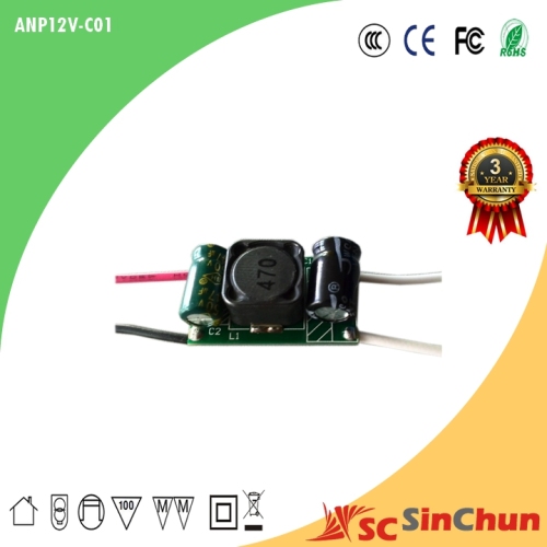 Constant Current AC/DC12-24V Solar LED Driver (ANP12V-C01)