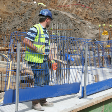 High Quality Portable Outdoor Event Welded Wire Mesh Canada Standard Temporary Fence Panels for Construction Sites