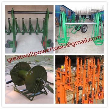 Cable drum trestles, made of cast iron,Jack towers,Cable Dr