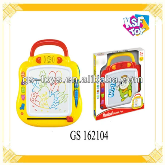 Colorful Drawing Board Toy With Music Writing Board Toy