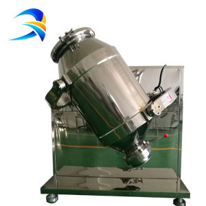 High performance 3D swing powder mixer