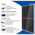 Painel solar de alta eficiência panneaux 550w