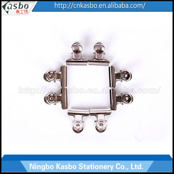 China wholesale custom stainless steel metal spring clip