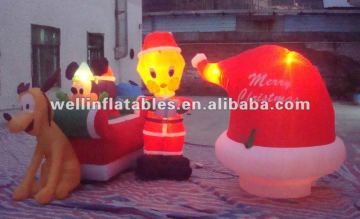 Cheap Christmas inflatable cartoon
