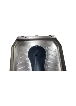High quality stainless steel squatting toilet bowl