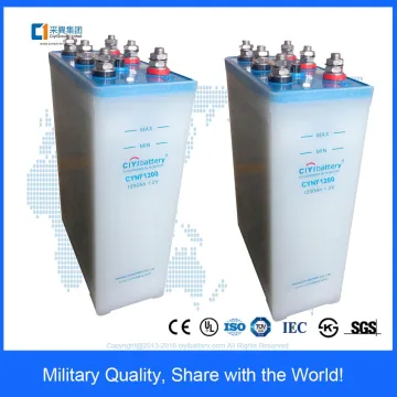 Super Quality NiFe Battery 24V 48V 1200AH Nickel Iron Batteries for Sale