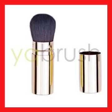 Animal hair makeup brush/ Retractable powder brush