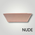 Konische, feste Farbe Elegante Betonbadewanne