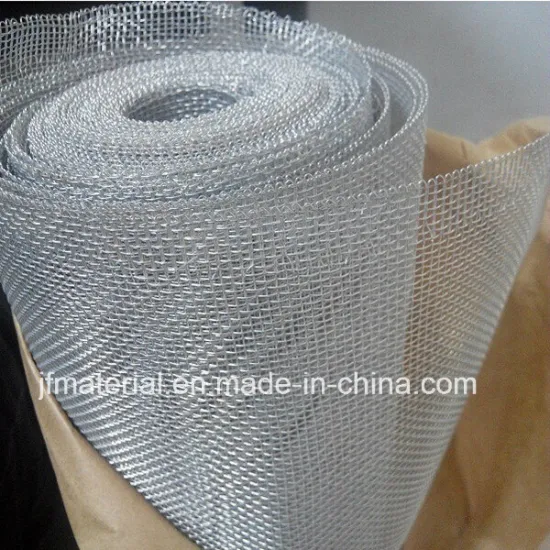 PVC Coated Black Aluminum Wire Mesh/ S. S Finishing Insect Window Screen/ Fly Mesh