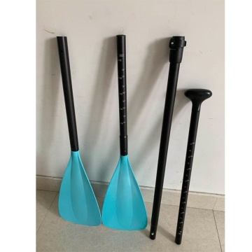 Adjustable Carbon Paddle and Aluminum SUP Paddle for Inflatable Surfboards