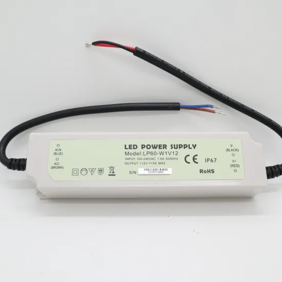 SMPS LED Driver: 110-220V AC/DC Transformer, 12V 6A 75W Power Supply with Waterproof IP67 Constant Voltage Switching