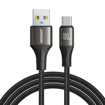 Joyroom 100w Type-C ke Type-C Kabel Pengecas Cepat