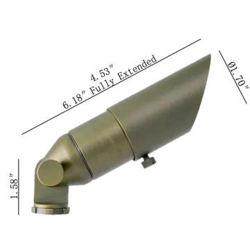 MR11 Solid Brass Low Volts Spot Light Accent Light