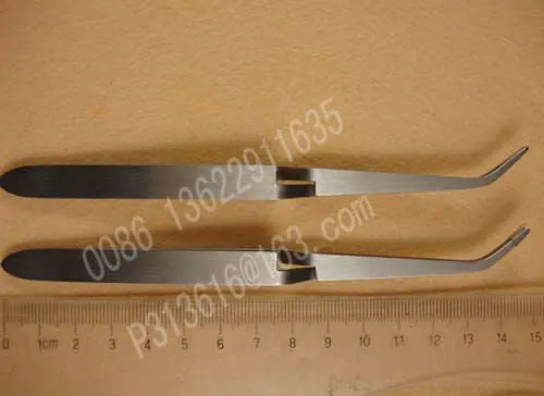 bent tweezers