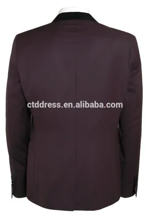 New stylish top brand coat pant men suit 2015 New design