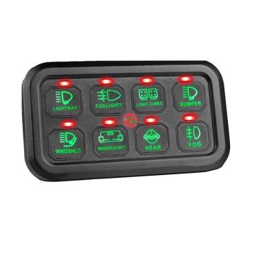 12V 24V 60A Fuse Relay Box Switch Control Panel