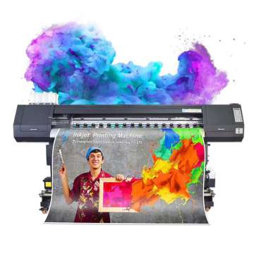 Large Format Sublimation Printing Machines with Eco-Solvent Textile Inks