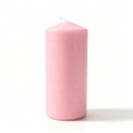 Unscented Colorful Pillar Candles custom logo