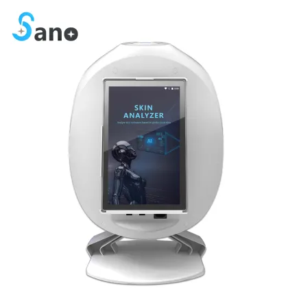 Multilingual Skin Scanner Analyzer: Mirror Facial Analyzer Machine