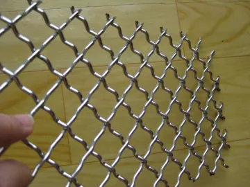Decorative Stainless Steel Woven Crimped Wire Mesh