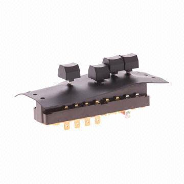 White home appliance switch for oven