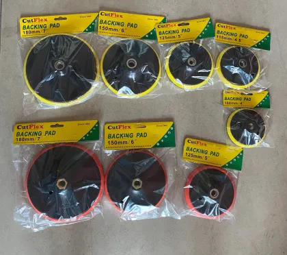 CutFlex Brand High Quality Plastic Backing Pad