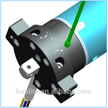 Built-in receiver tubular motor