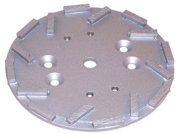 10 pollici 250mm diamante piano concreto rettifica del piatto