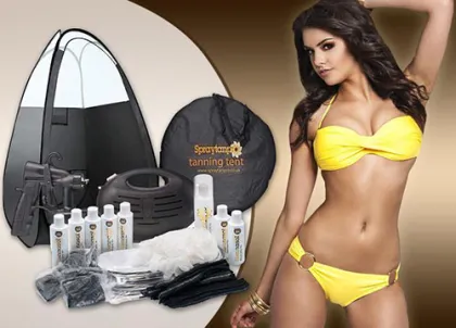 Spray Tanning Tent for Beauty Salon