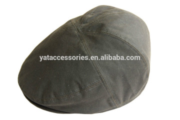 New coming, oilcloth/ tarpaulin 5 panels flat caps/ men driver caps/ ivy hats