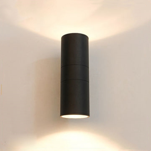 Lampu Dinding LED Luaran Hitam