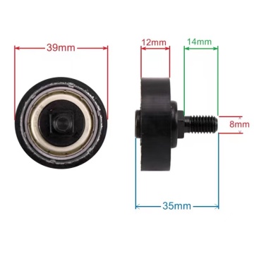 Best Quality Elevator Lower Hanger Roller: Specifications and Dimensions - 39*12*6201