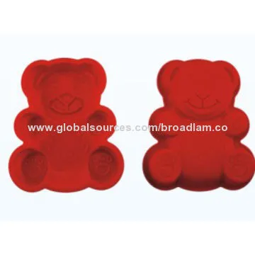 Silicone house shape cake mold