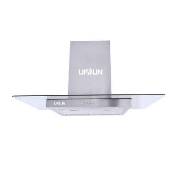 For North America Market With ETL Certificated 70cm Flat Glass Stainless Steel Chimney Cooker Hood