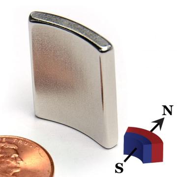 Arc Neodymium Magnet N42SH OD2.0XID1.75XL1.0 &quot;X45