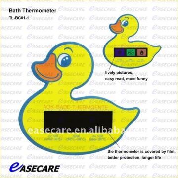 baby bath thermometer with floating bath thermometer