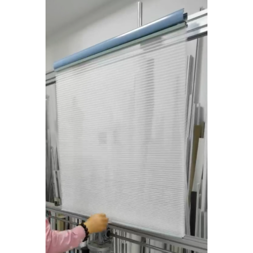 Manual cordless honeycomb blind finish celluar window shade