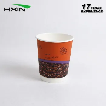 8oz double wall takeway coffee paper cup disposable paper cup