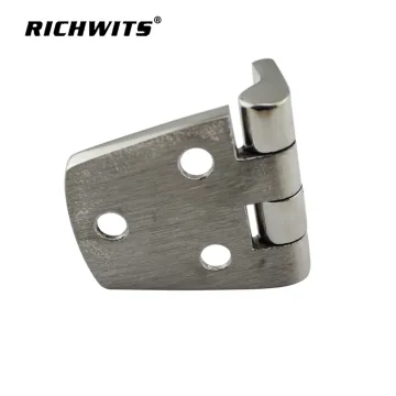 Marine Hardware 316 Stainless Steel Heavy Duty Casting Mirror Polish Door Hinge For Boat Yacht
