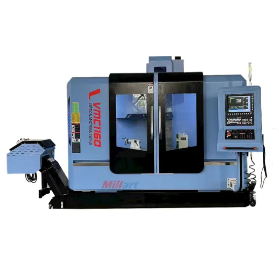 VMC1160: 4-Axis Milling Machine and CNC Vertical Machining Center