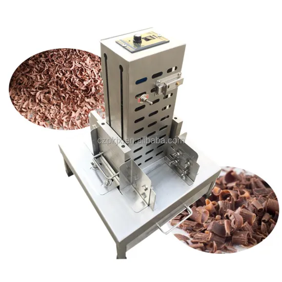 High Speed Stainless Steel Automatic Chocolate Bar Shaver