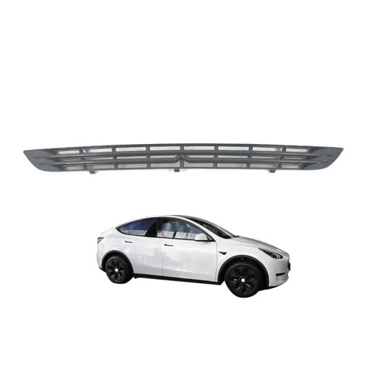 OEM Automotive ABS Carbon Fiber Front Grille Insect Screen Decorative Frame for Tesla Model Y 2021